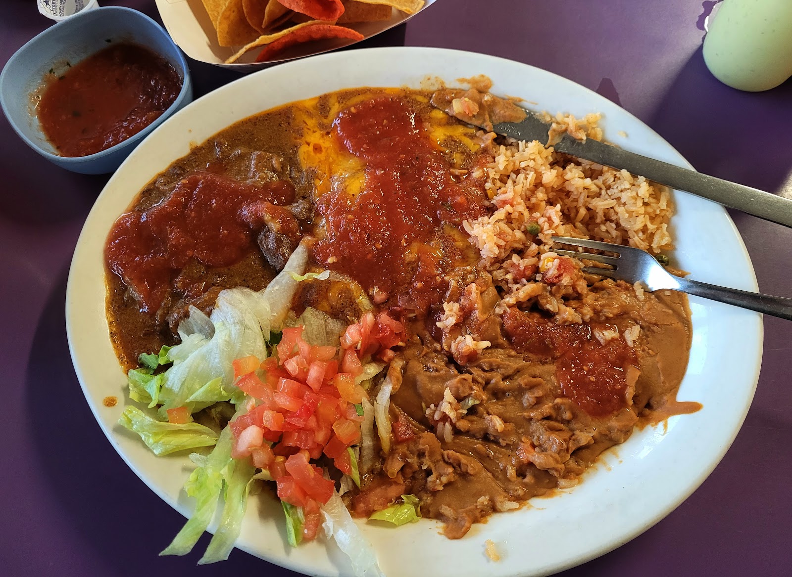 Inside Viva Zapata Mexican Restaurant